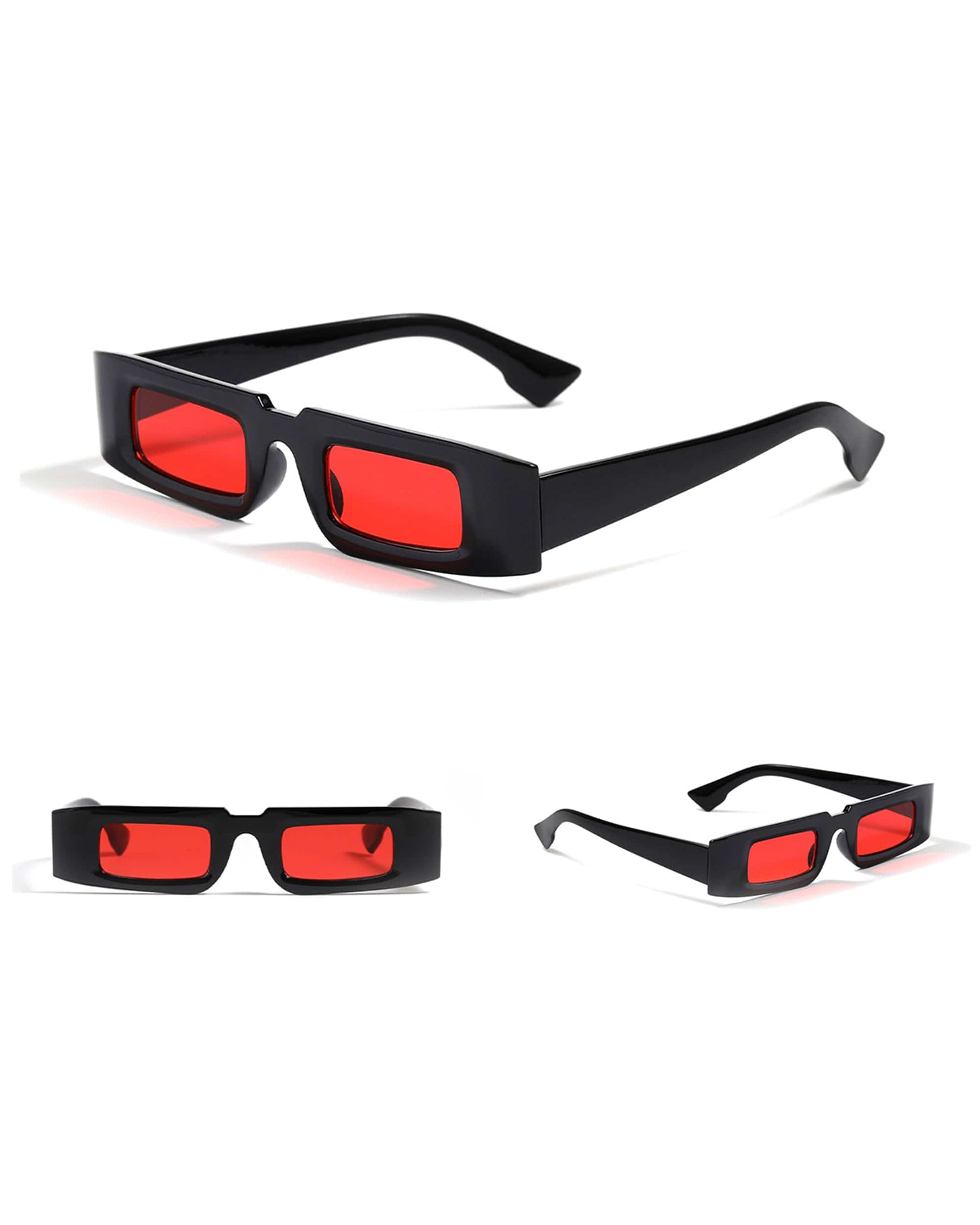 DAMAGE ASIA OPTICALS The Square Bold Frame Sunglasses