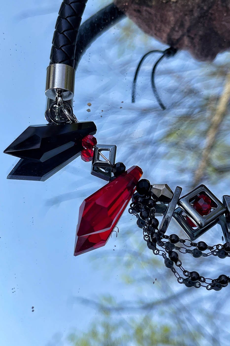 ILLUSORY Sanctuary Faux Leather Choker