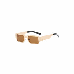 DAMAGE ASIA OPTICALS Metallic Square Frame Sunglasses