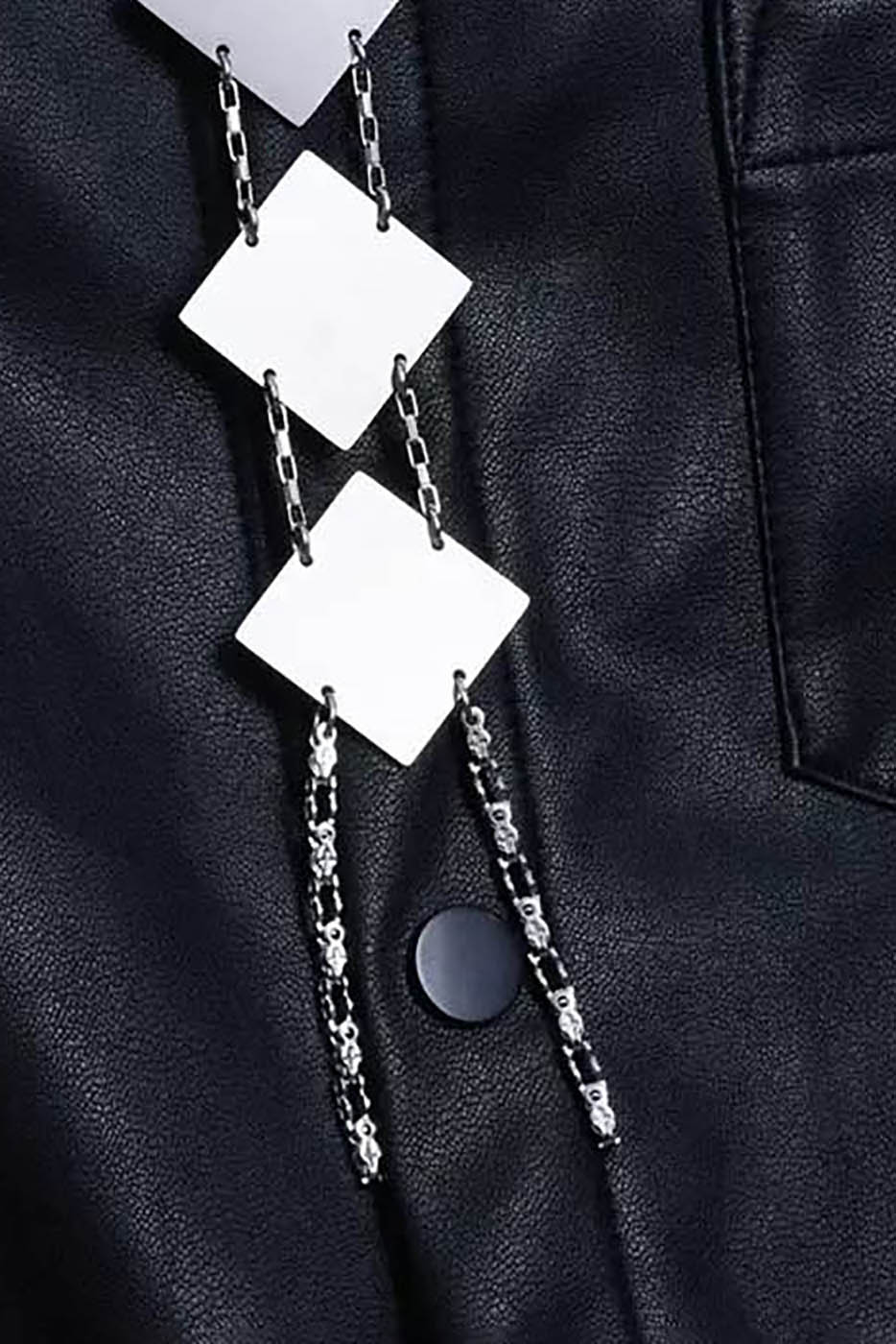 ILLUSORY Cyborg Metallic Tie