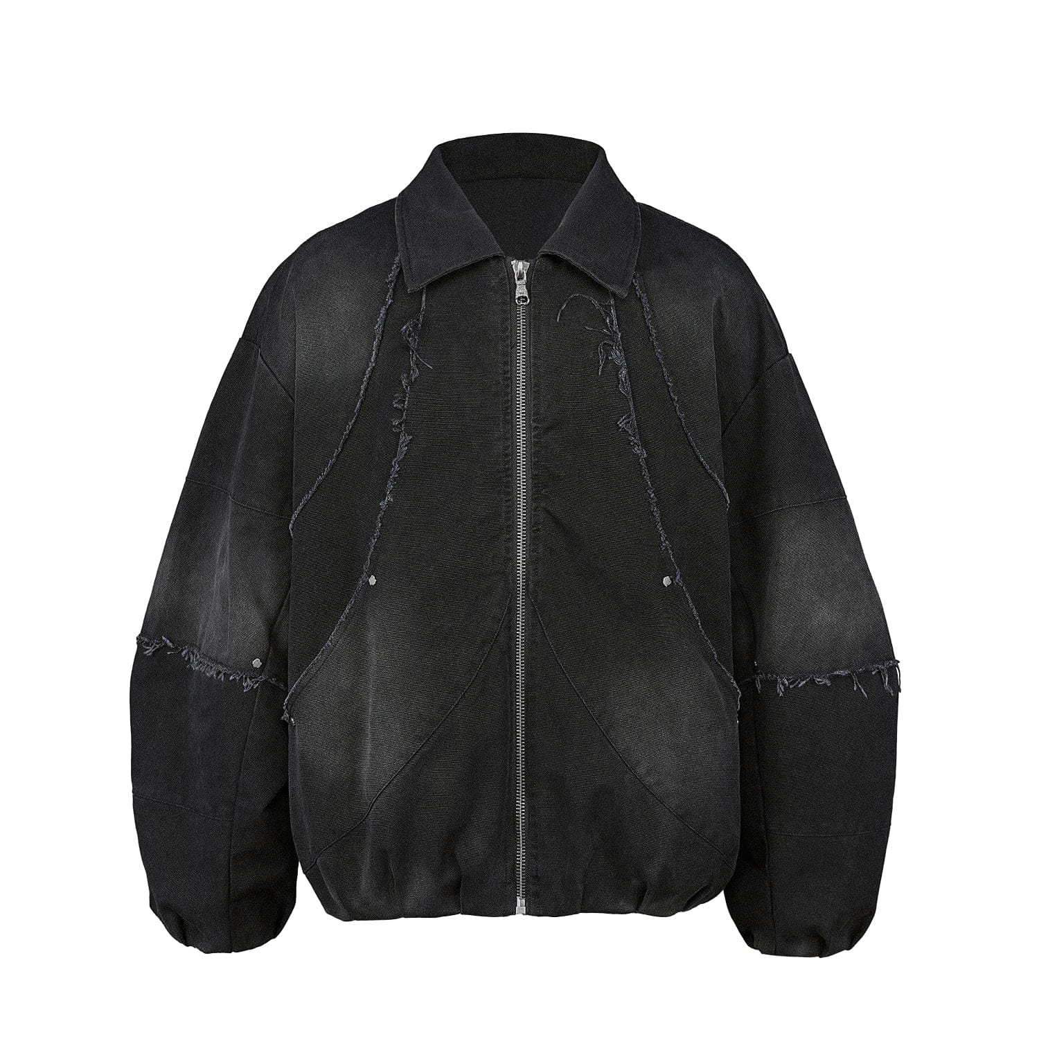 UNDERWATER Raw-Edge Spliced Rivet Jacket