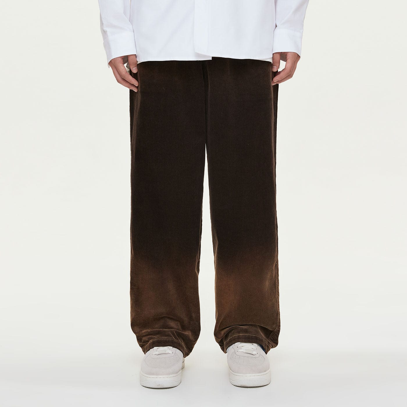 CONKLAB Creased Gradient Straight Pants