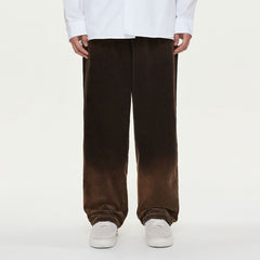 CONKLAB Creased Gradient Straight Pants