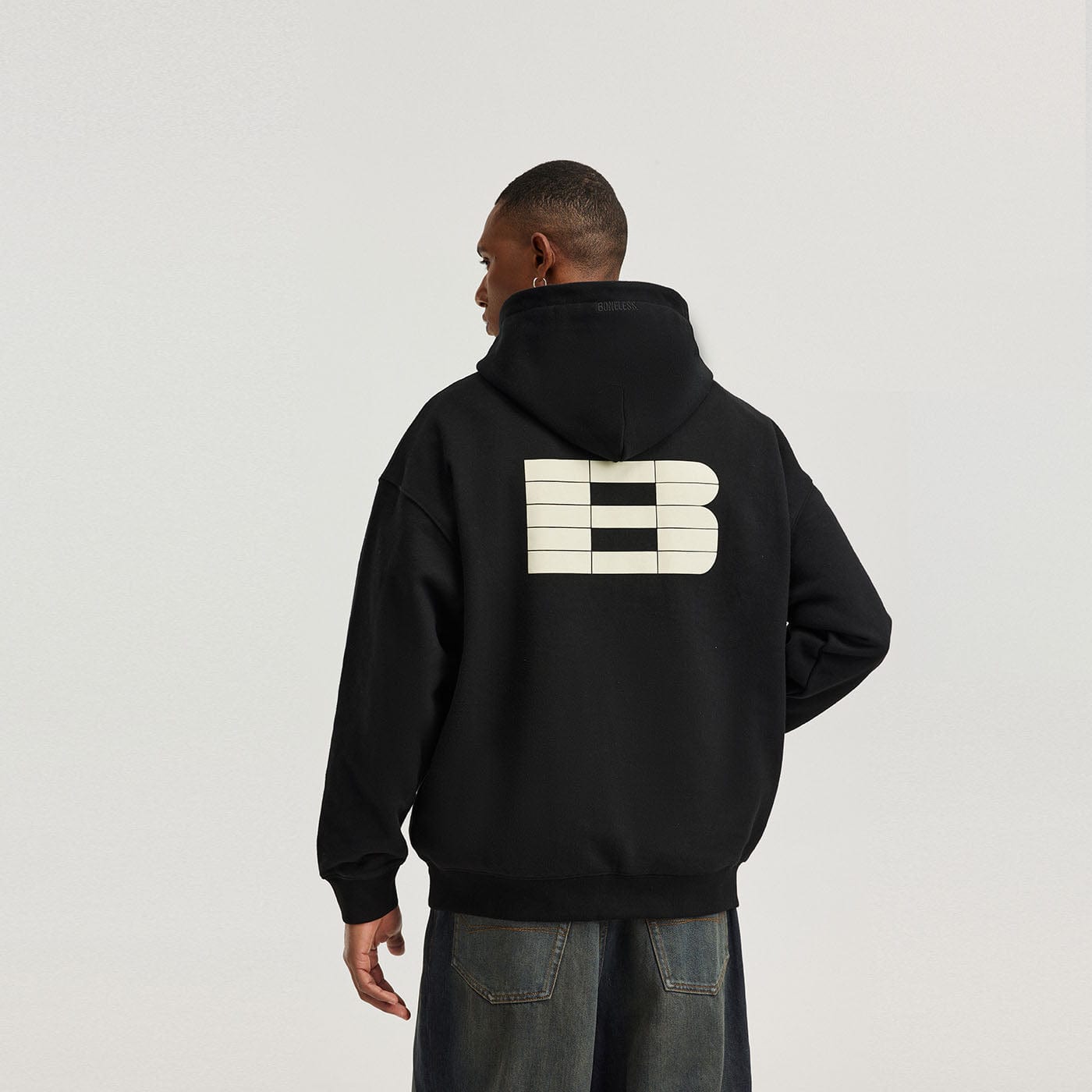 BONELESS B PLAID Hoodie