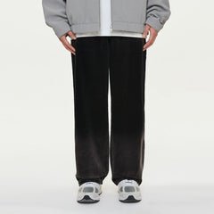 CONKLAB Creased Gradient Straight Pants