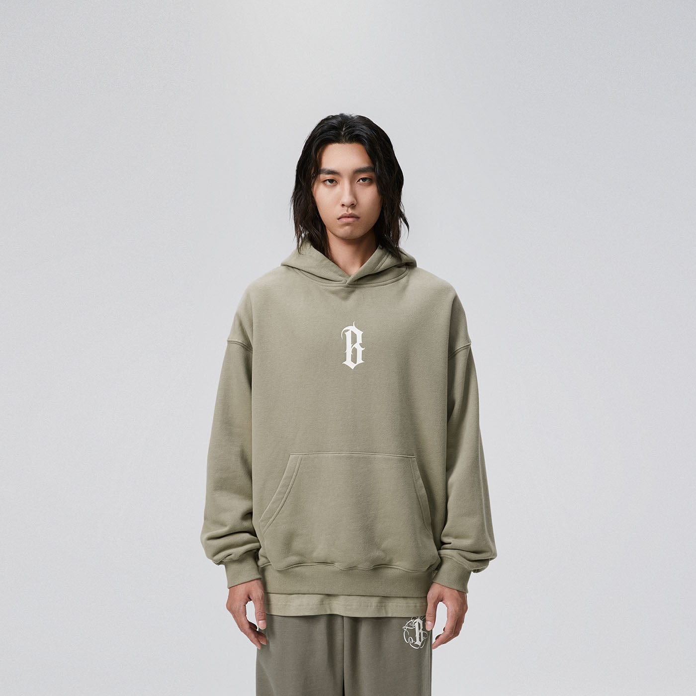BONELESS Gothic LOGO Hoodie