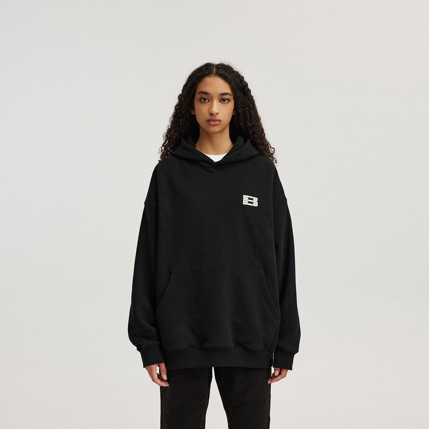 BONELESS LOGO Textures Graphics Hoodie