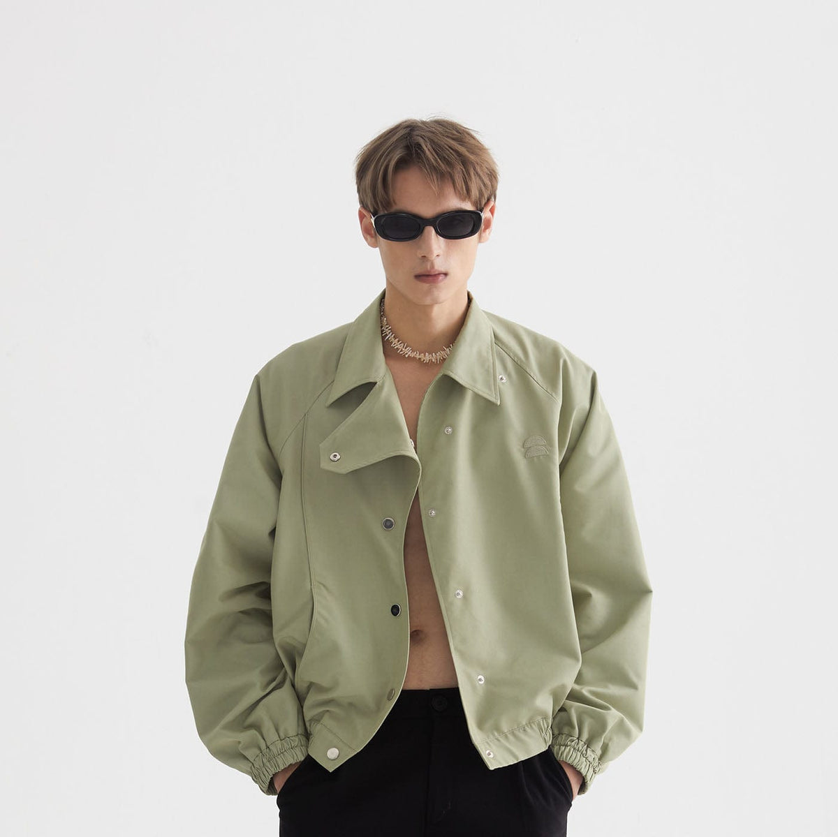 LEONSENSE Asymmetrical S-Shape Jacket (Only Size L Left)