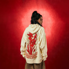 OSCILL Flame Flower Hoodie