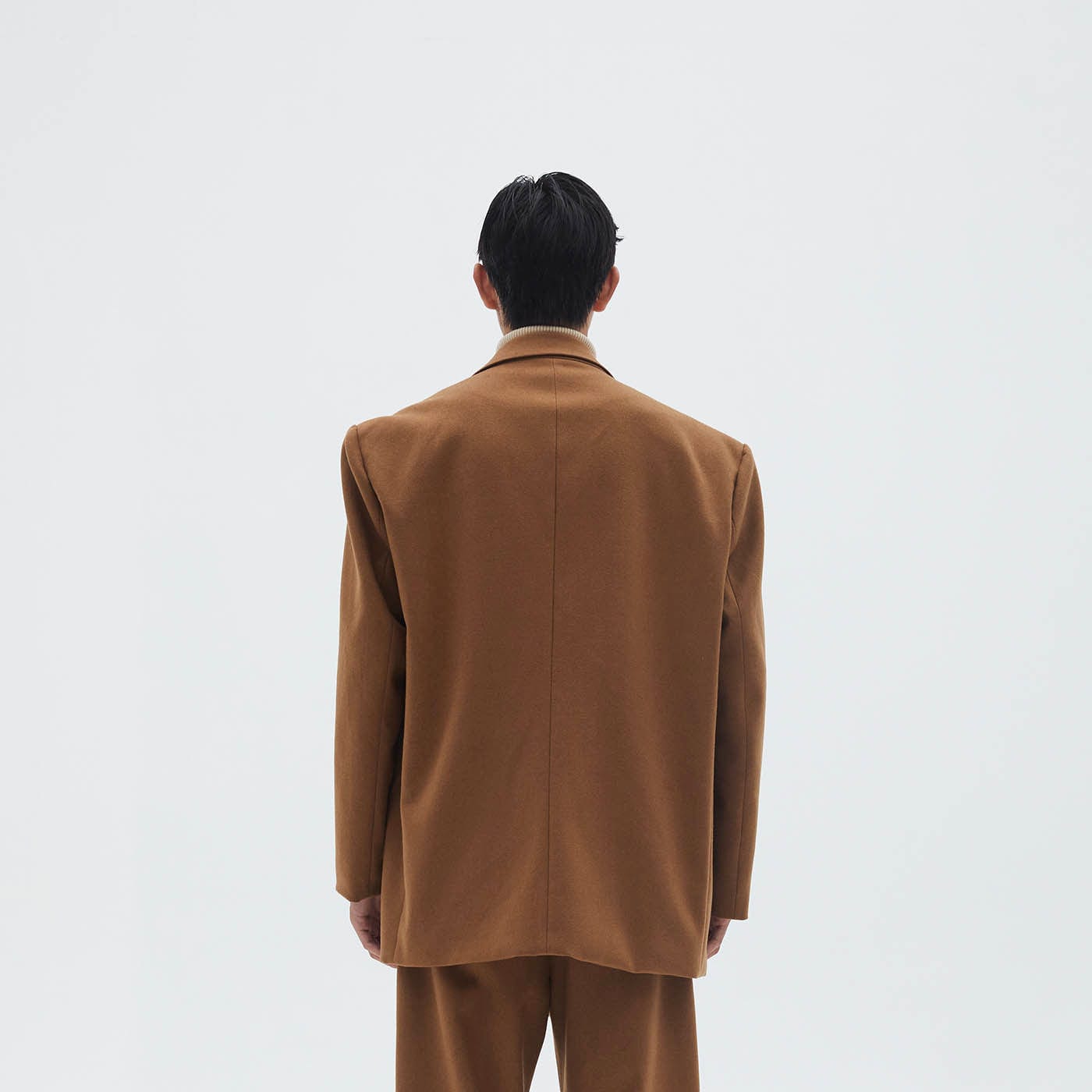 LEONSENSE Spliced Oversized Suit Jacket