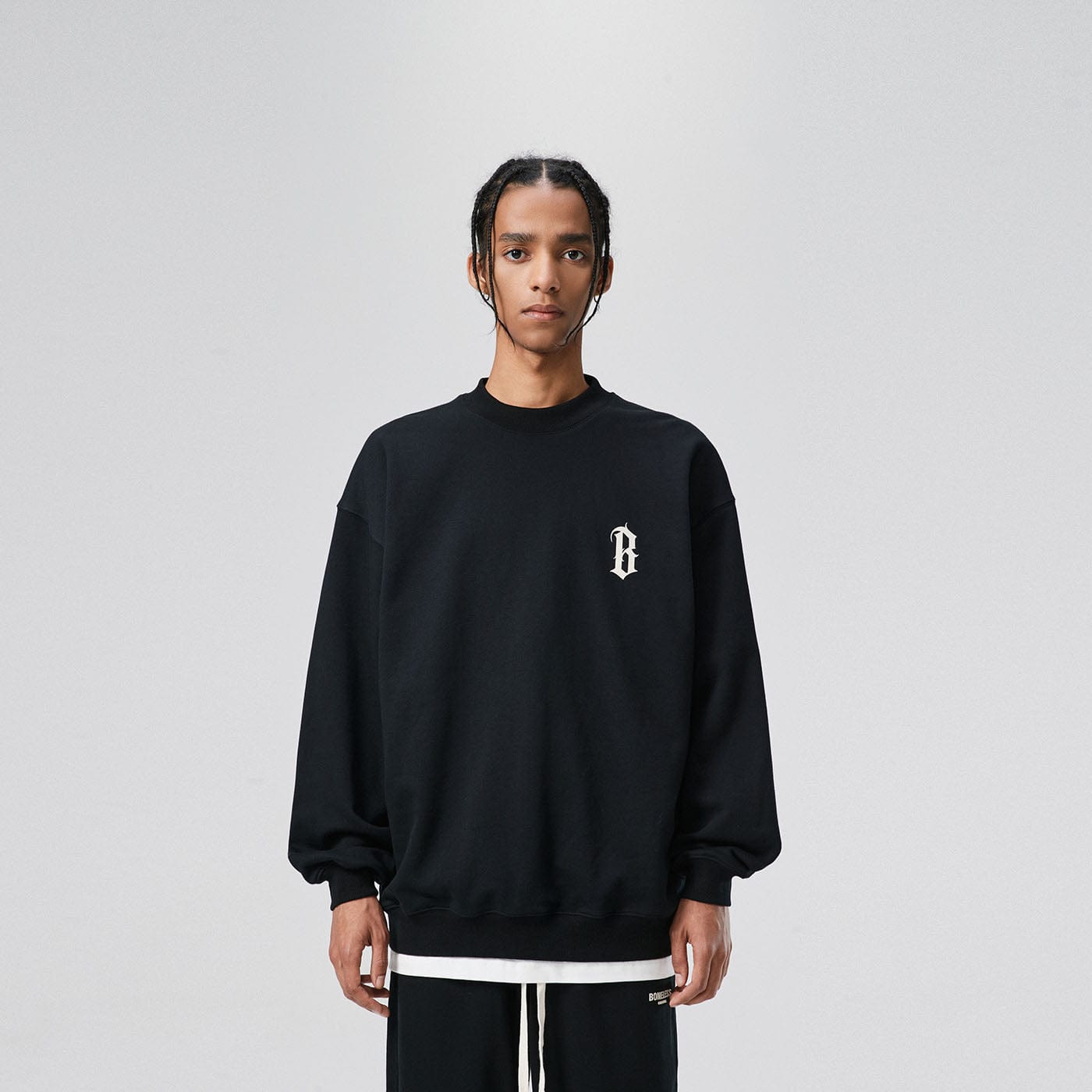 BONELESS Gothic Slogan Sweatshirt