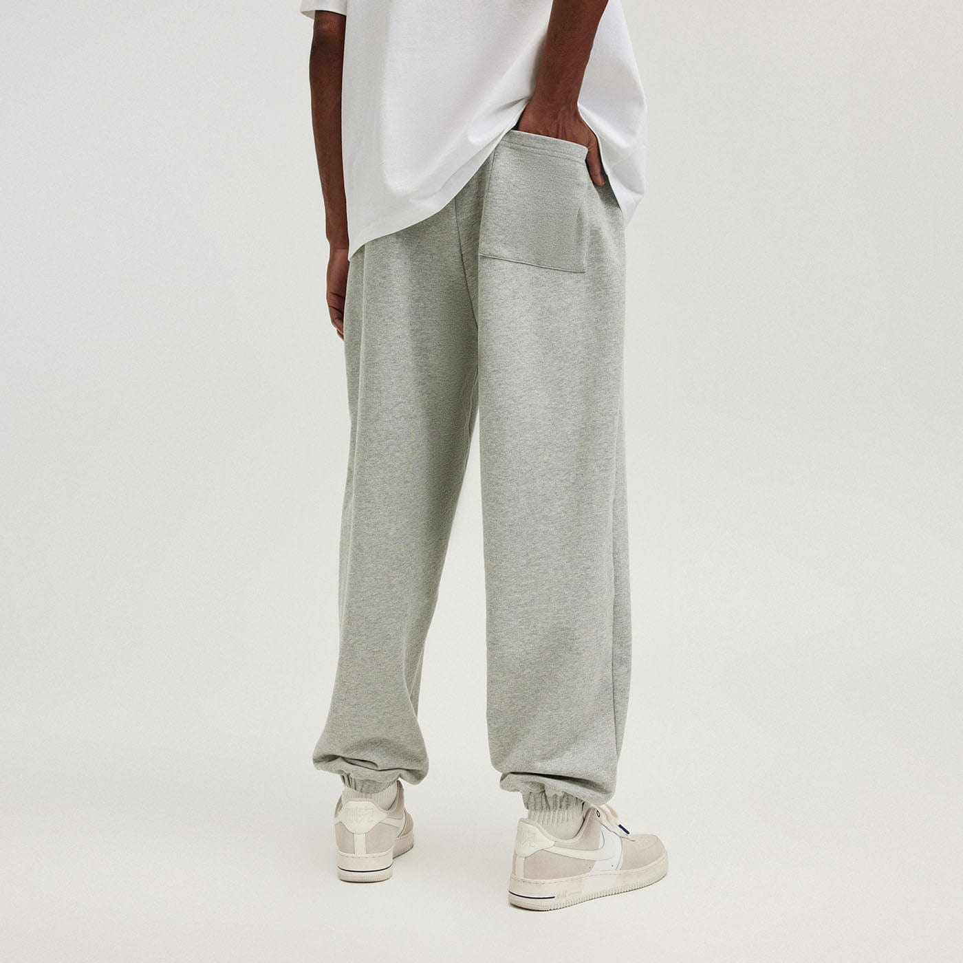 BONELESS Plaid B LOGO Jogger
