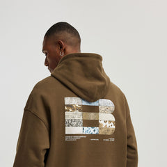BONELESS LOGO Textures Graphics Hoodie