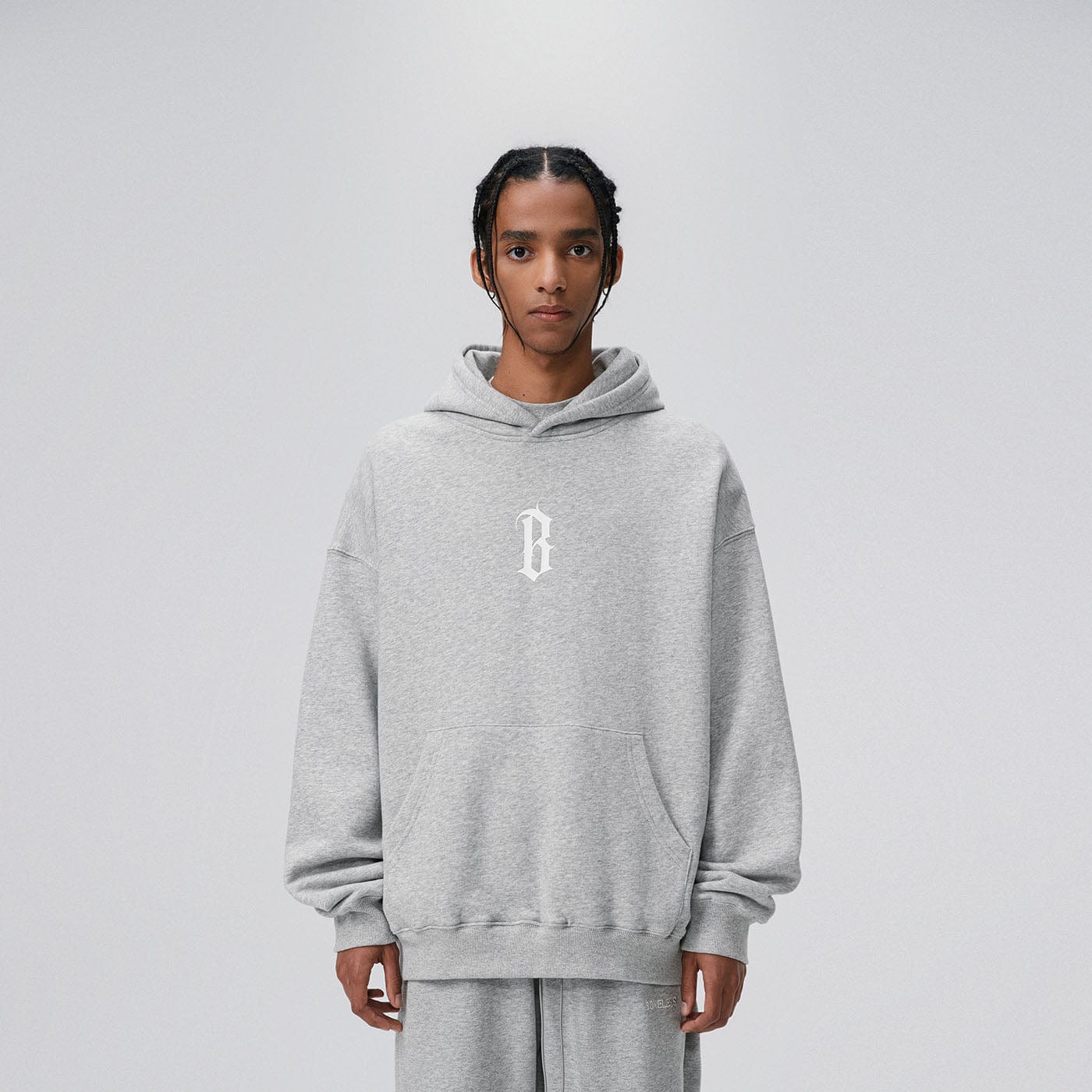 BONELESS Gothic LOGO Hoodie