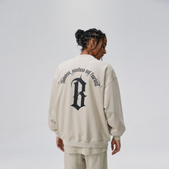 BONELESS Gothic Slogan Sweatshirt