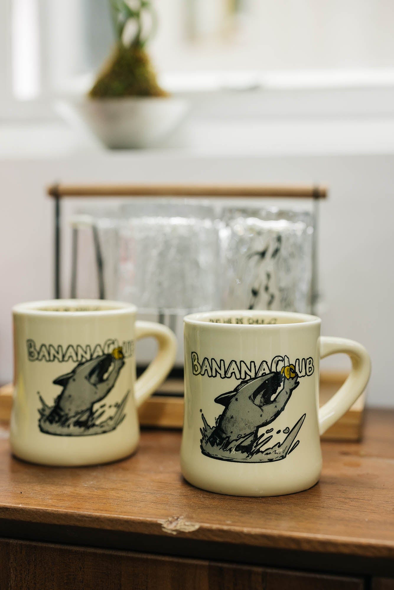 BANANA CLUB Shark Mug