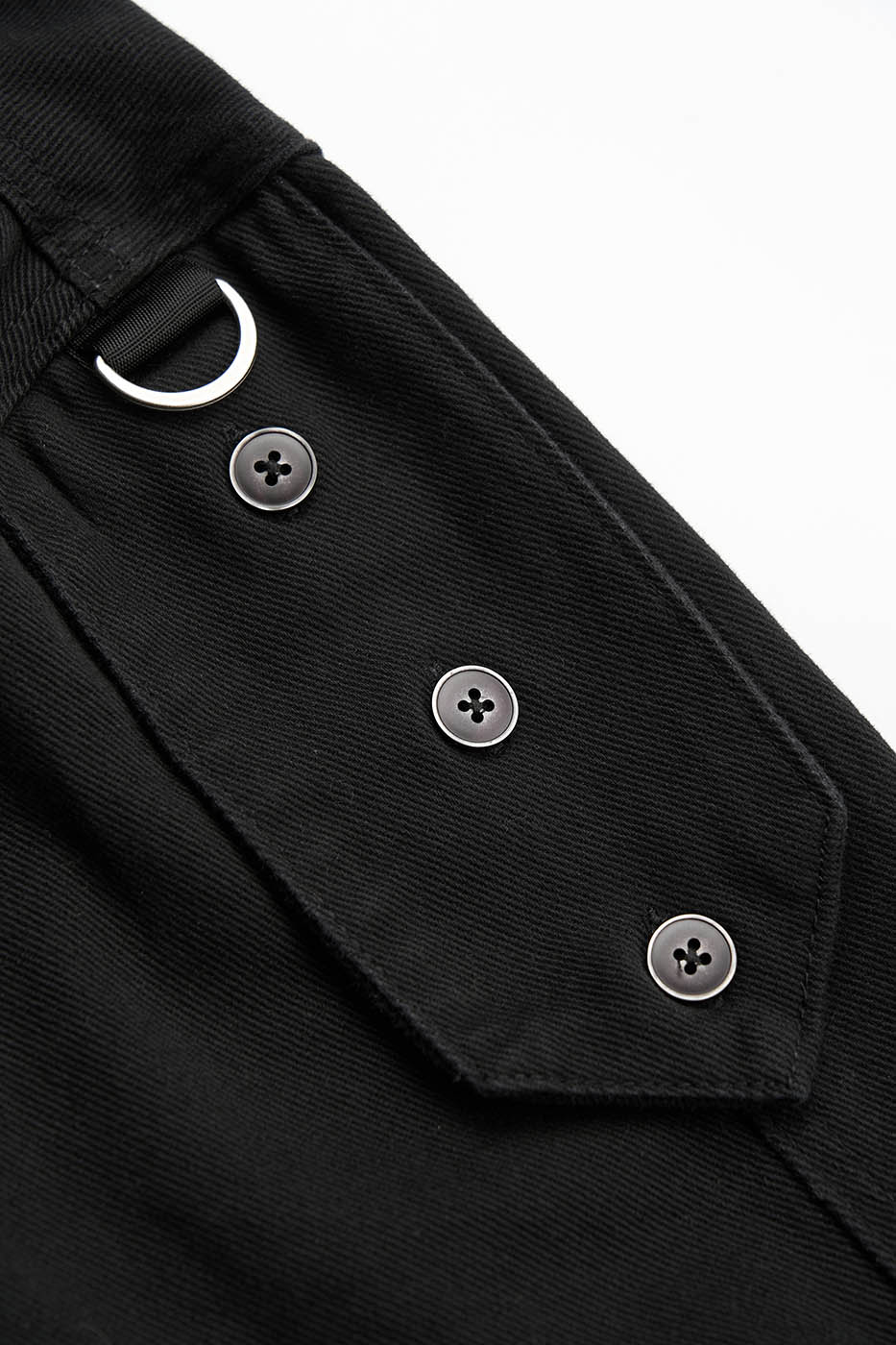 STEEPC Detachable Sleeves Embroidered Jacket