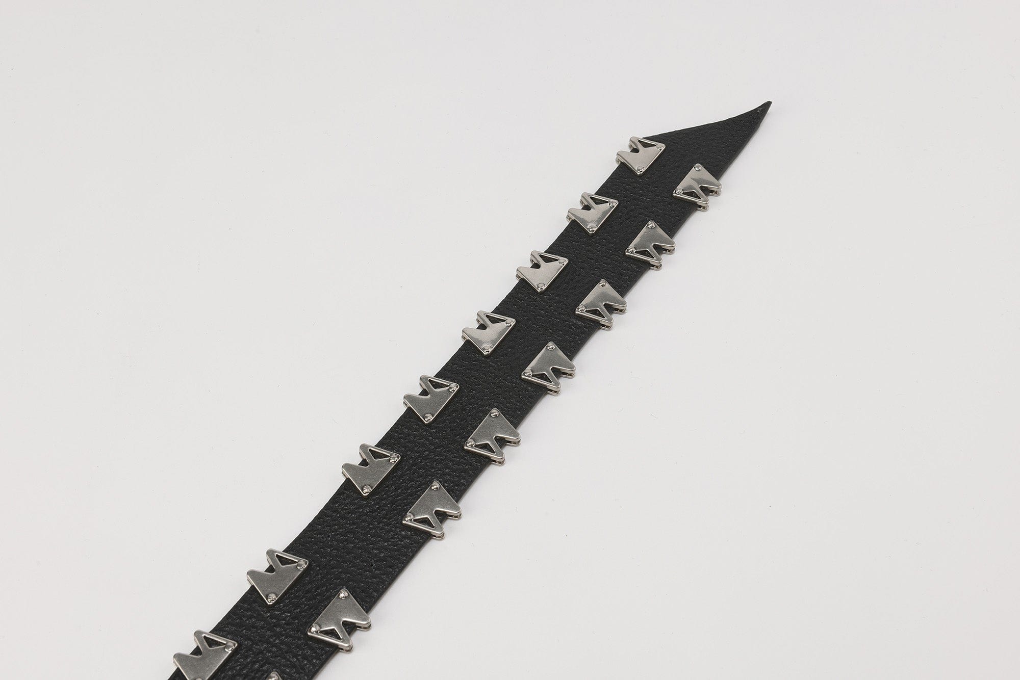 FVVO Multi-Rivet Full-Grain Leather Belt