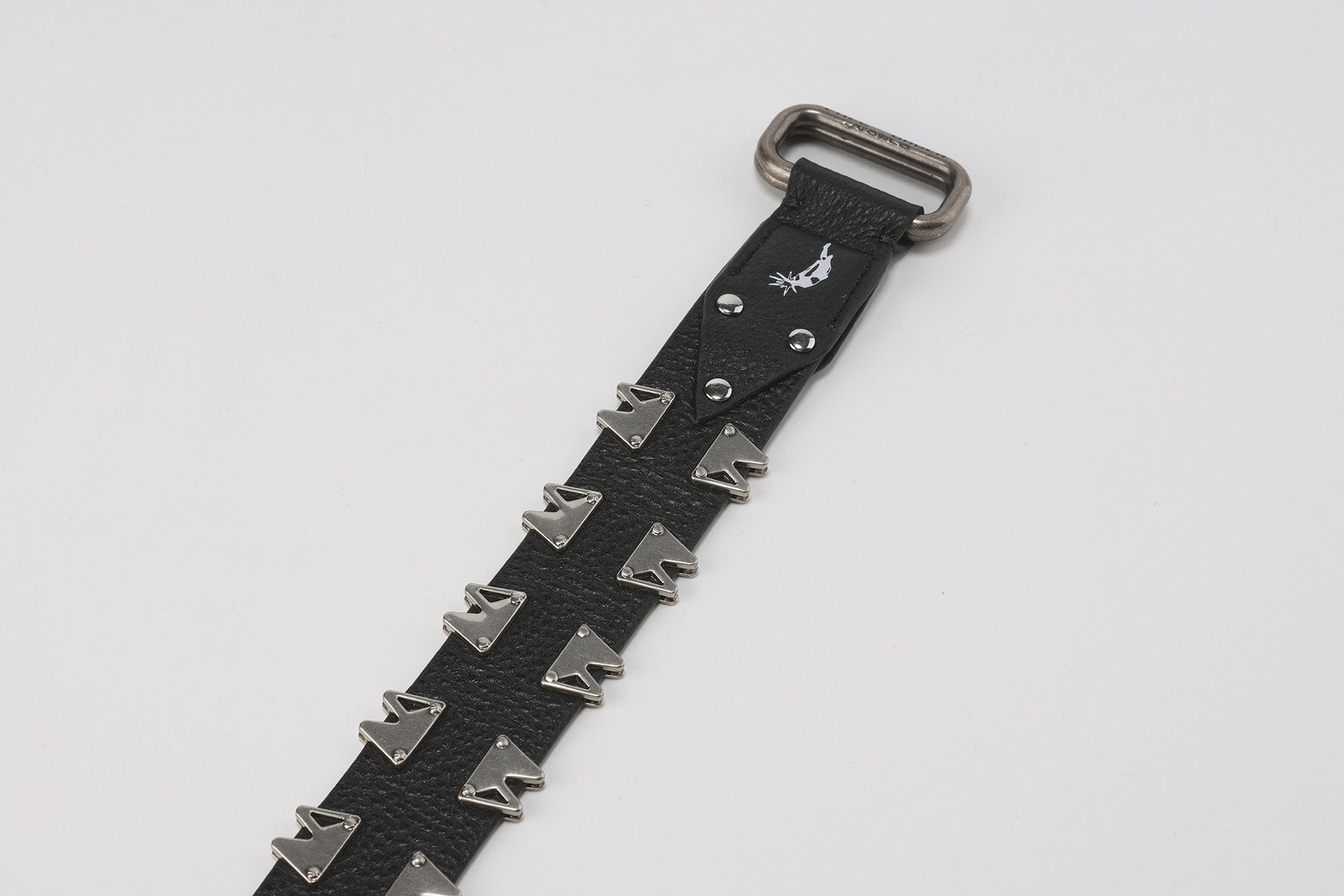 FVVO Multi-Rivet Full-Grain Leather Belt