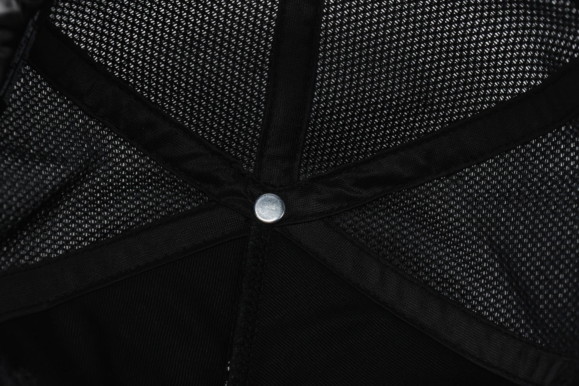 FVVO Mickey Mouse Patchwork Frayed Mesh Cap