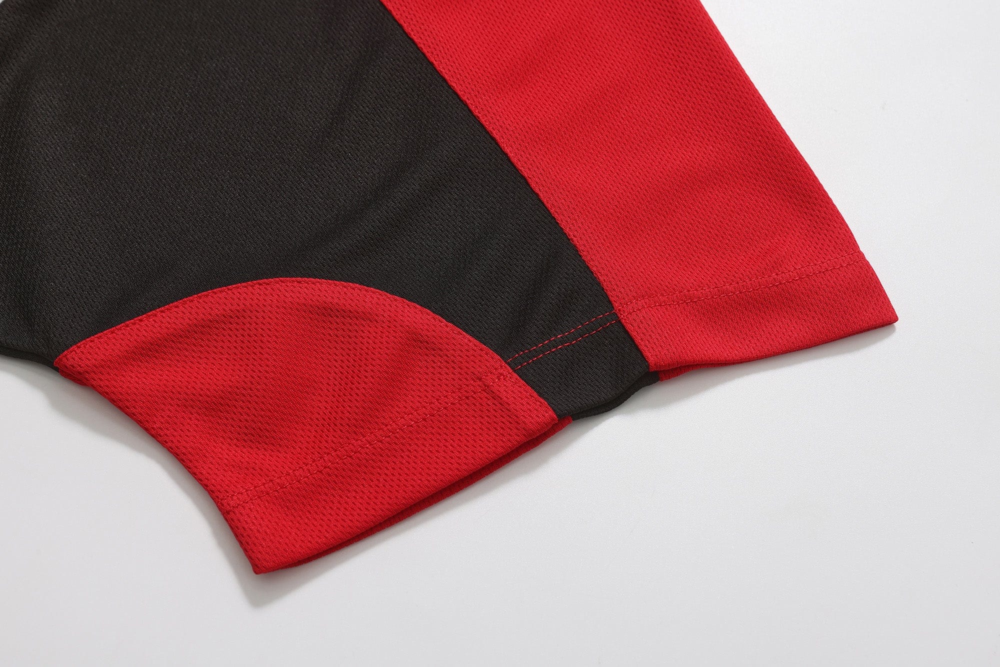 FVVO Retro Contrast Spliced Racing T-Shirt