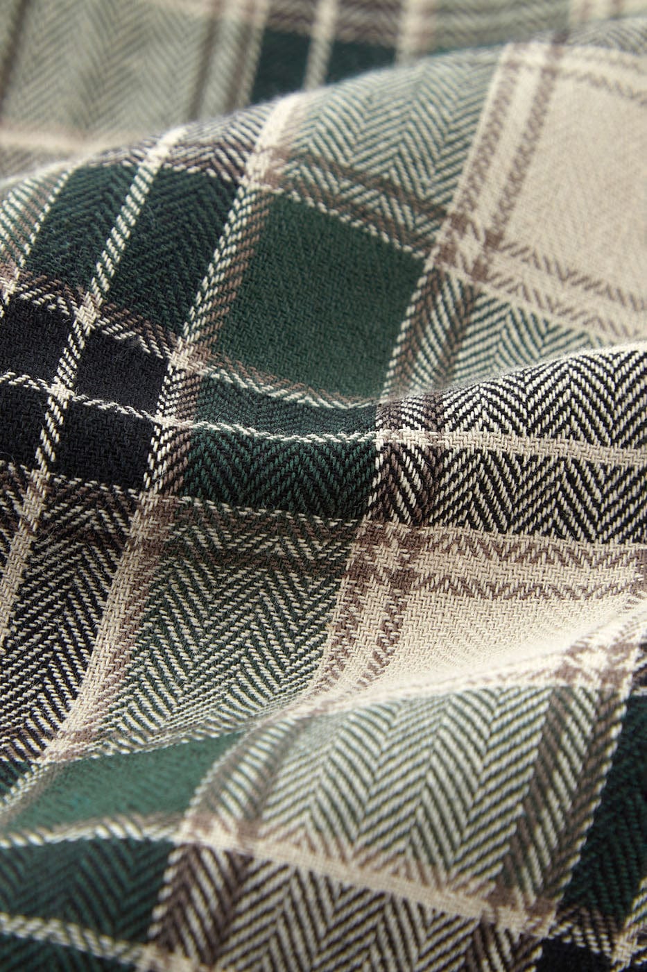BONELESS Gothic Slogan Plaid Shirt