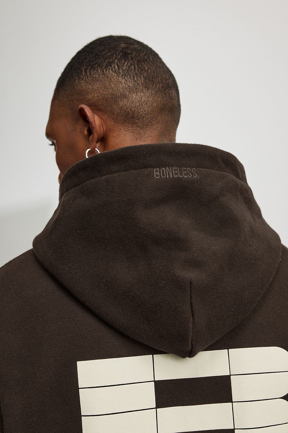 BONELESS B PLAID Hoodie