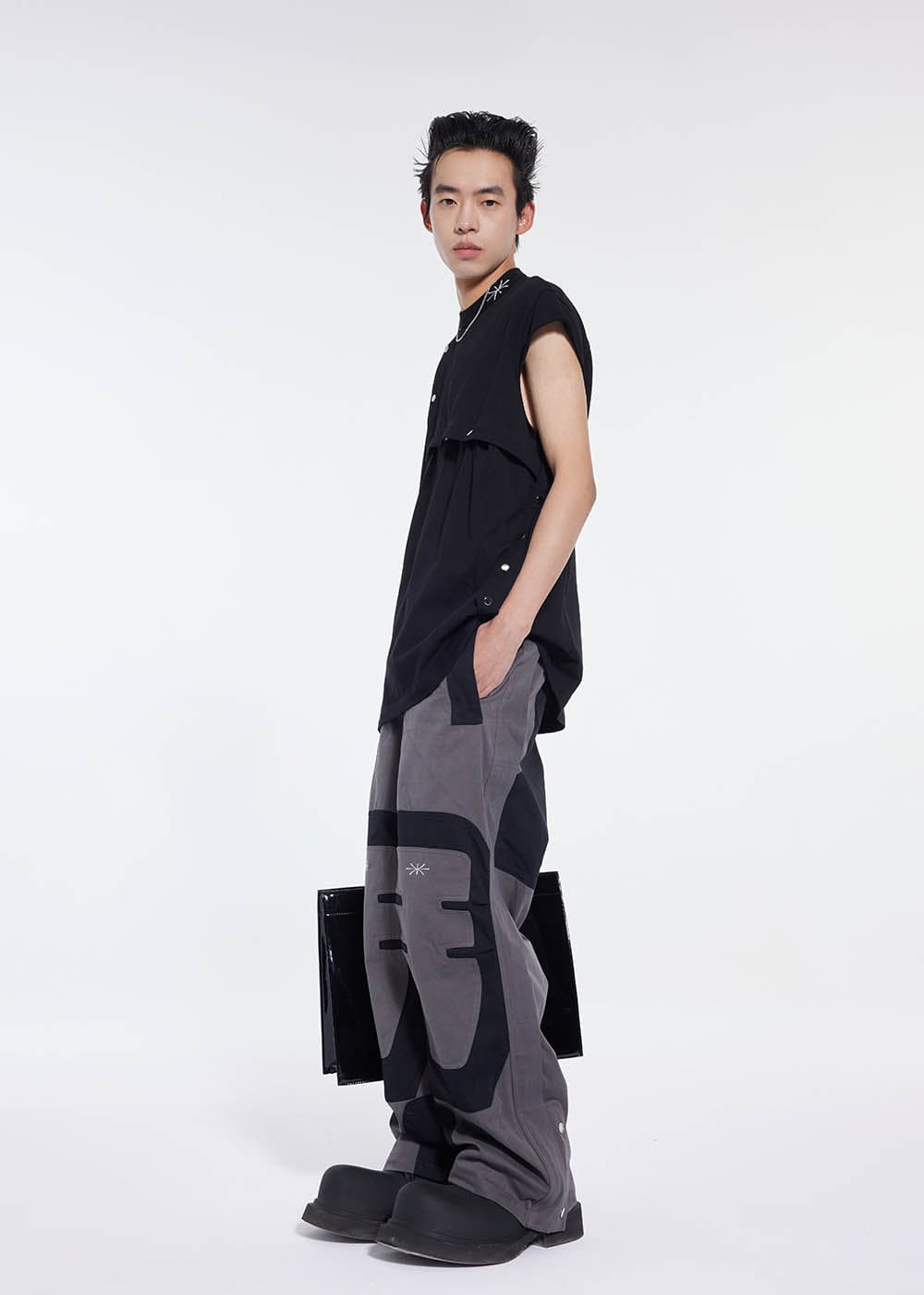 WHISTLEHUNTER Deconstructs Functional Straight Pants