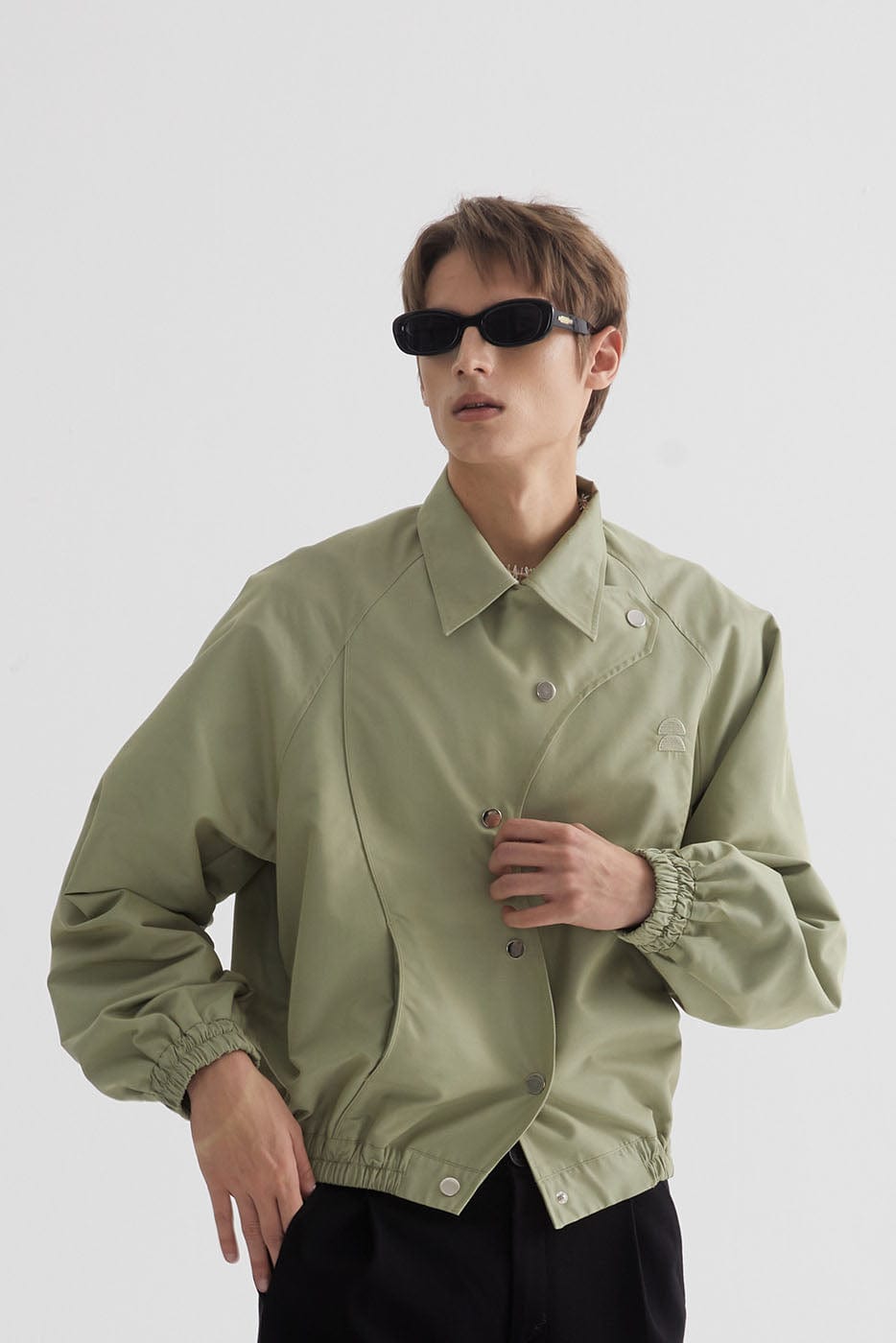 LEONSENSE Asymmetrical S-Shape Jacket (Only Size L Left)