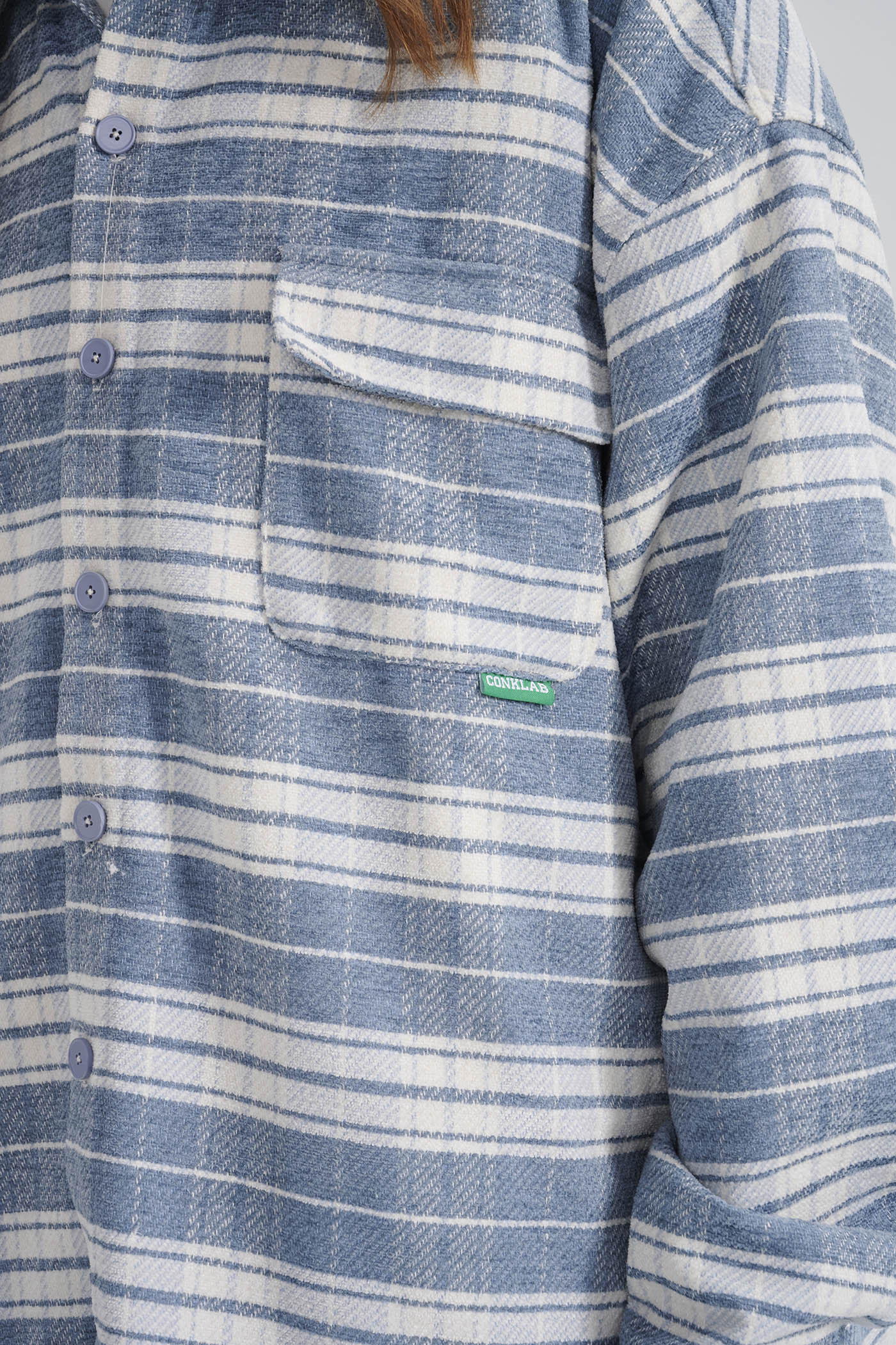 CONKLAB Flannel Plaid Shirt