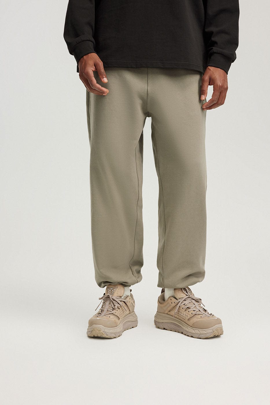 BONELESS Plaid B LOGO Jogger