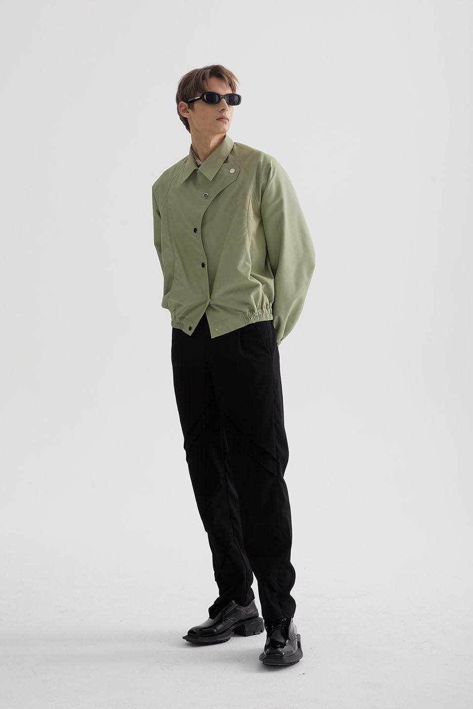 LEONSENSE Asymmetrical S-Shape Jacket (Only Size L Left)