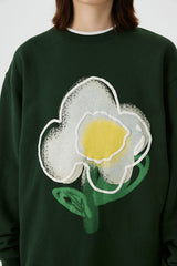 CONKLAB Fried Egg Flower Graphics L/S T-Shirt