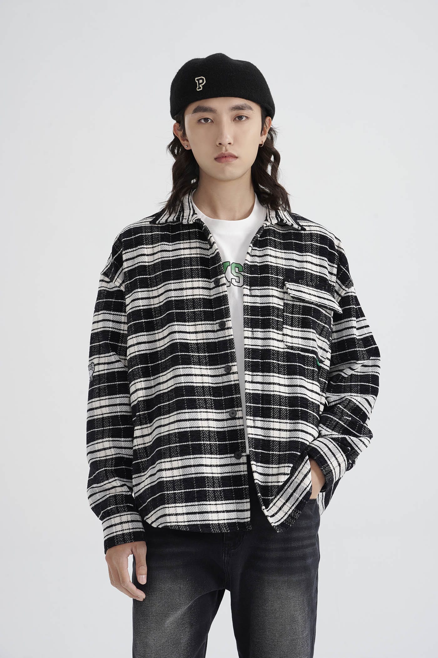 CONKLAB Flannel Plaid Shirt