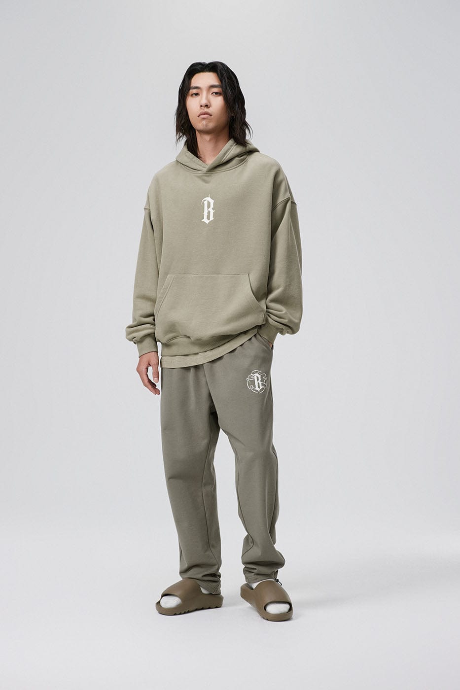 BONELESS Gothic LOGO Hoodie