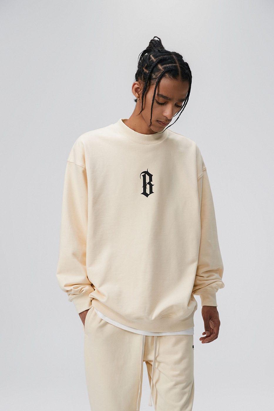 BONELESS Gothic LOGO Sweatshirt