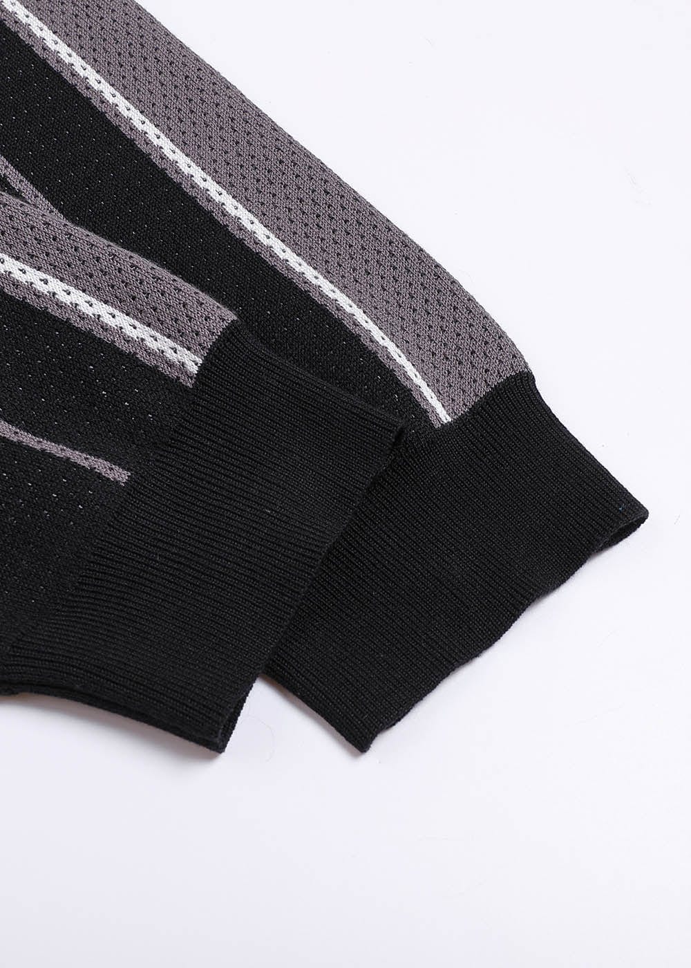 49PERCENT Future Striped Knitted Sweatshirt