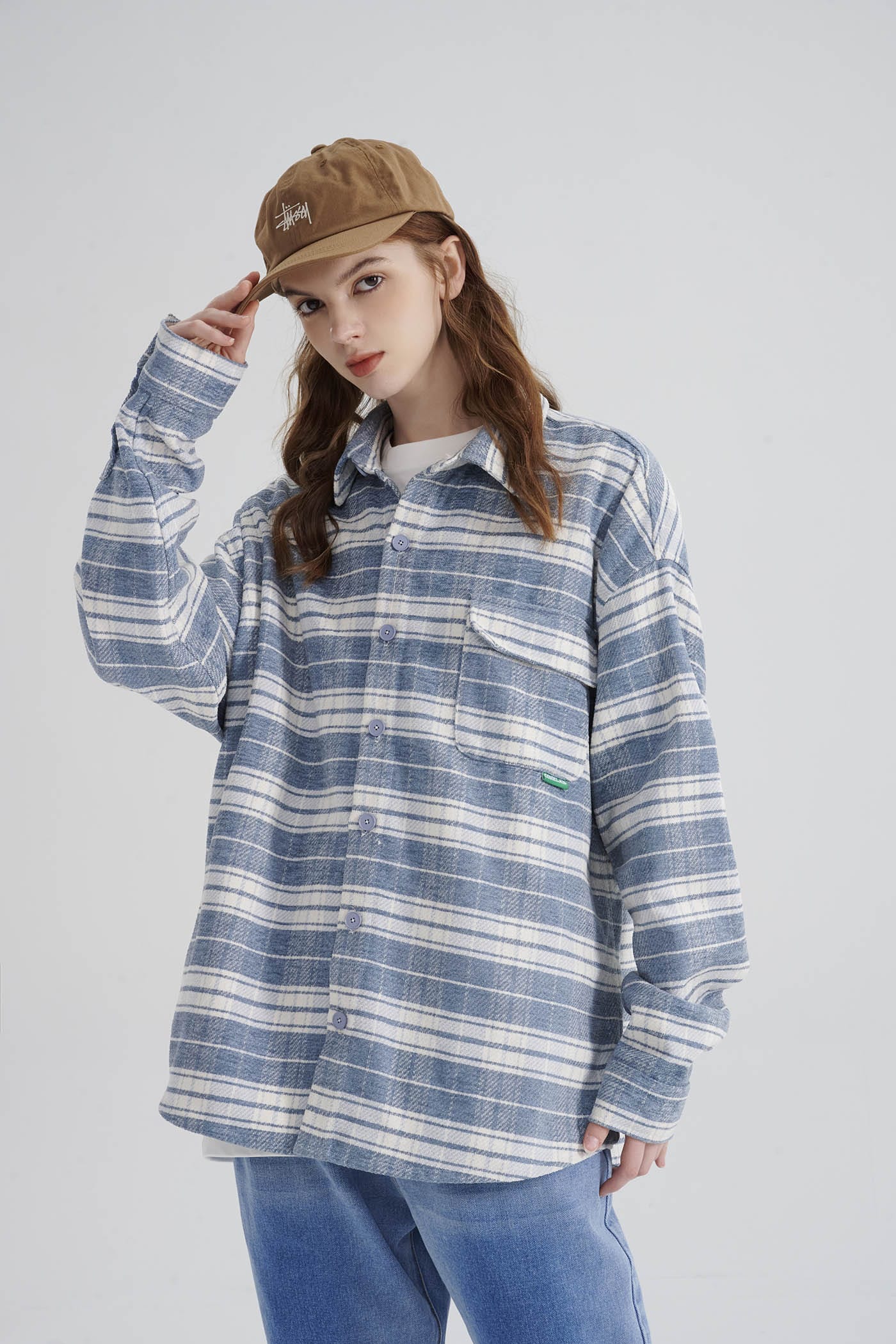 CONKLAB Flannel Plaid Shirt