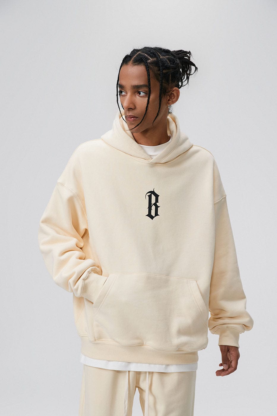BONELESS Gothic LOGO Hoodie