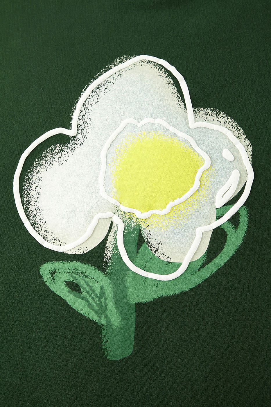 CONKLAB Fried Egg Flower Graphics L/S T-Shirt