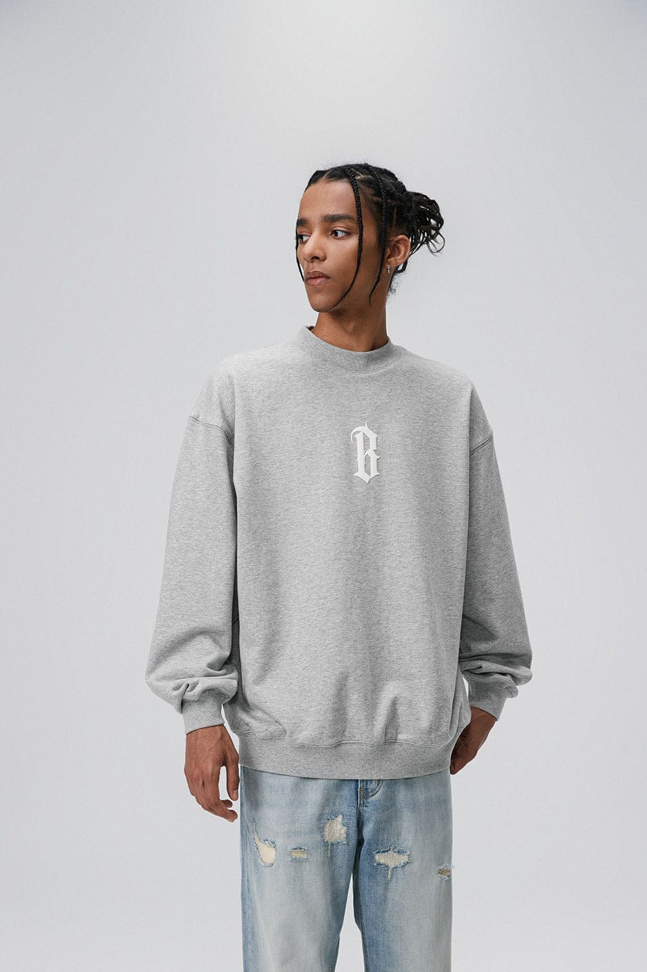 BONELESS Gothic LOGO Sweatshirt