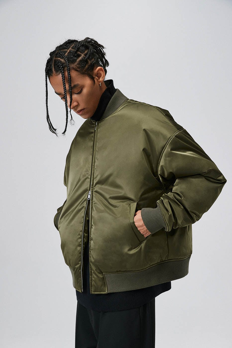 BONELESS Cotton Padded Bomber Jacket (Only Size L Left)