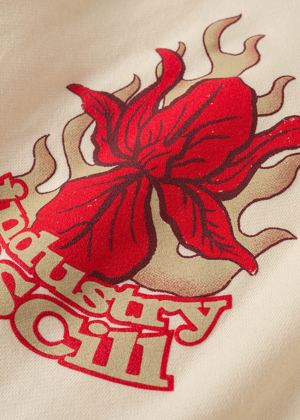 OSCILL Flame Flower Hoodie