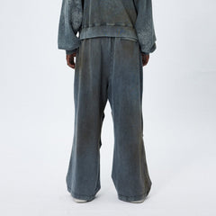 DND4DES Distressed Crinkled Baggy Sweatpants