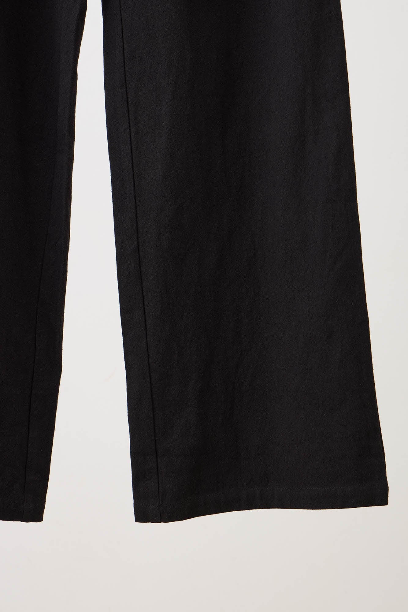 ILNya Nieternite Nifutur Side Button Pleated Wide-Leg Trousers