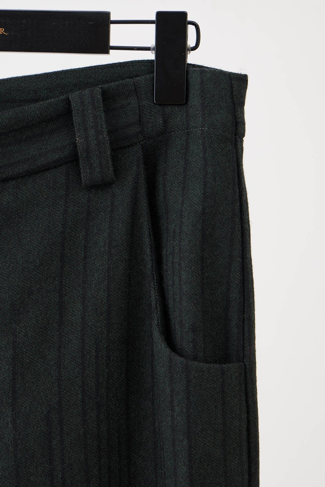 ILNya Nieternite Nifutur Striped Layered-Slit Wide-Leg Wool Trousers