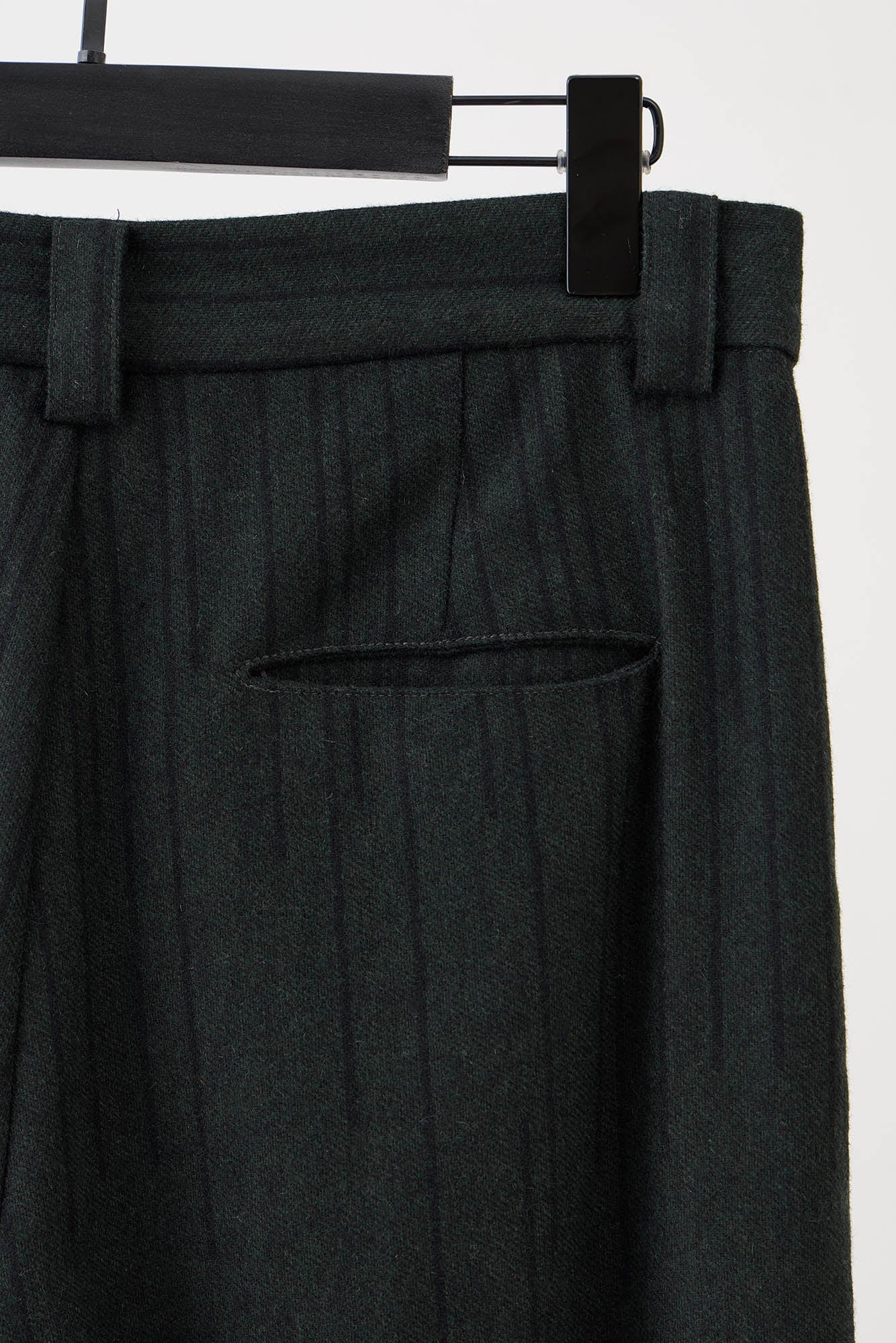 ILNya Nieternite Nifutur Striped Layered-Slit Wide-Leg Wool Trousers