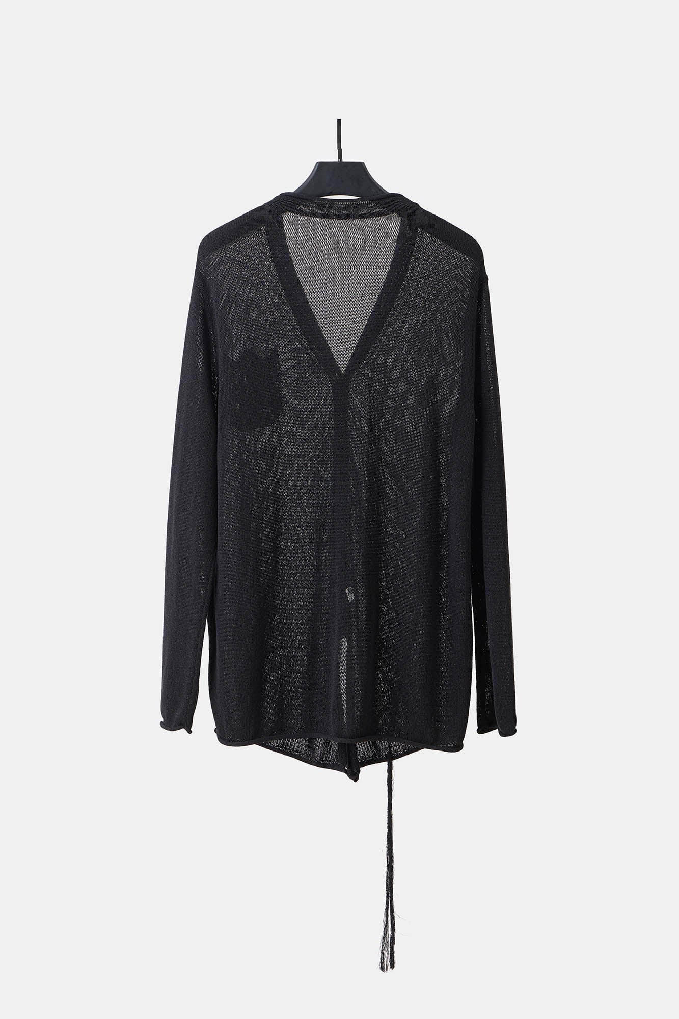 ILNya Nieternite Nifutur Ghostly Graphic Sheer Oversized Cardigan