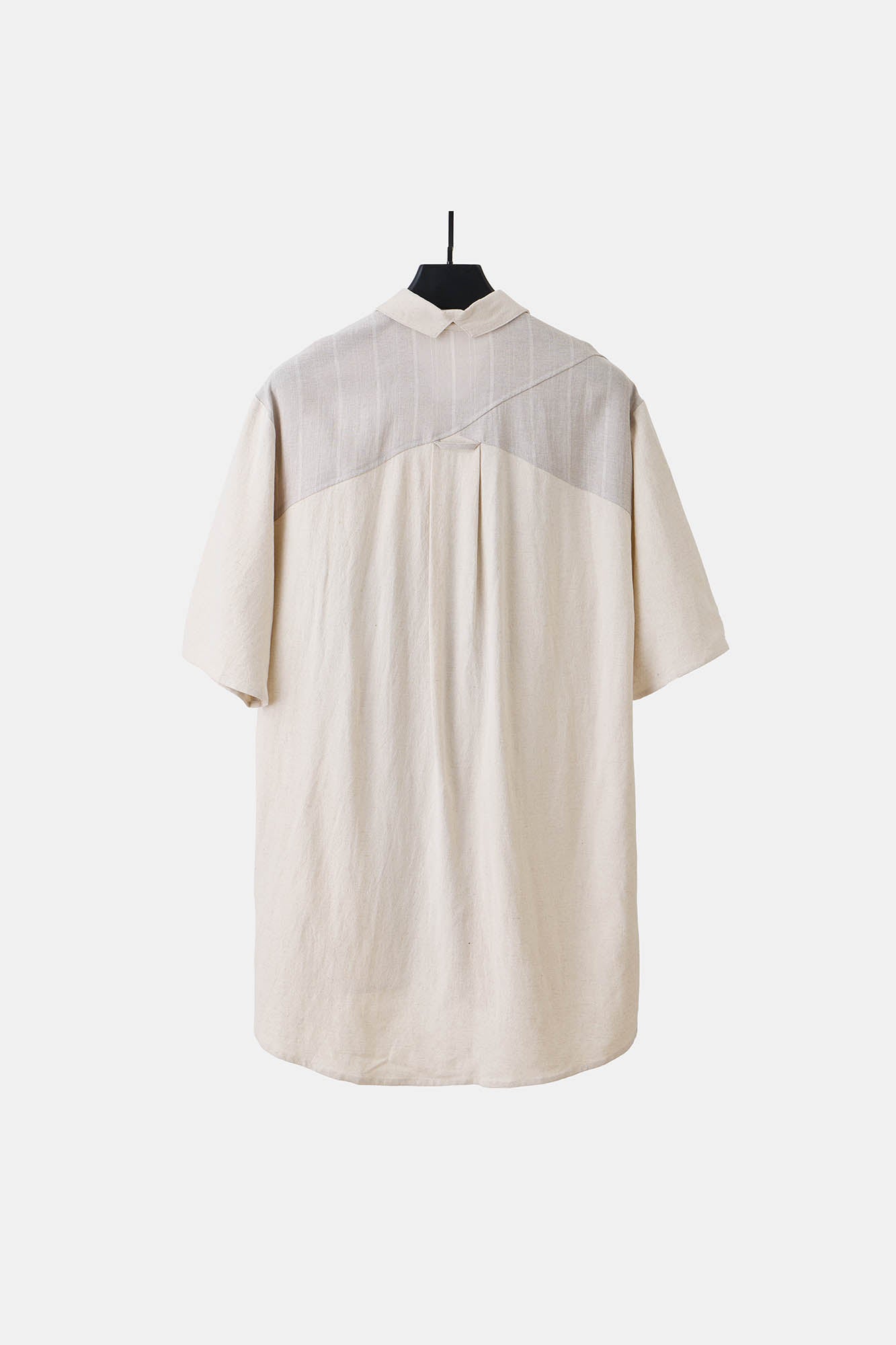 ILNya Nieternite Nifutur Winged Angel Sketch Spliced Half-Sleeve Shirt