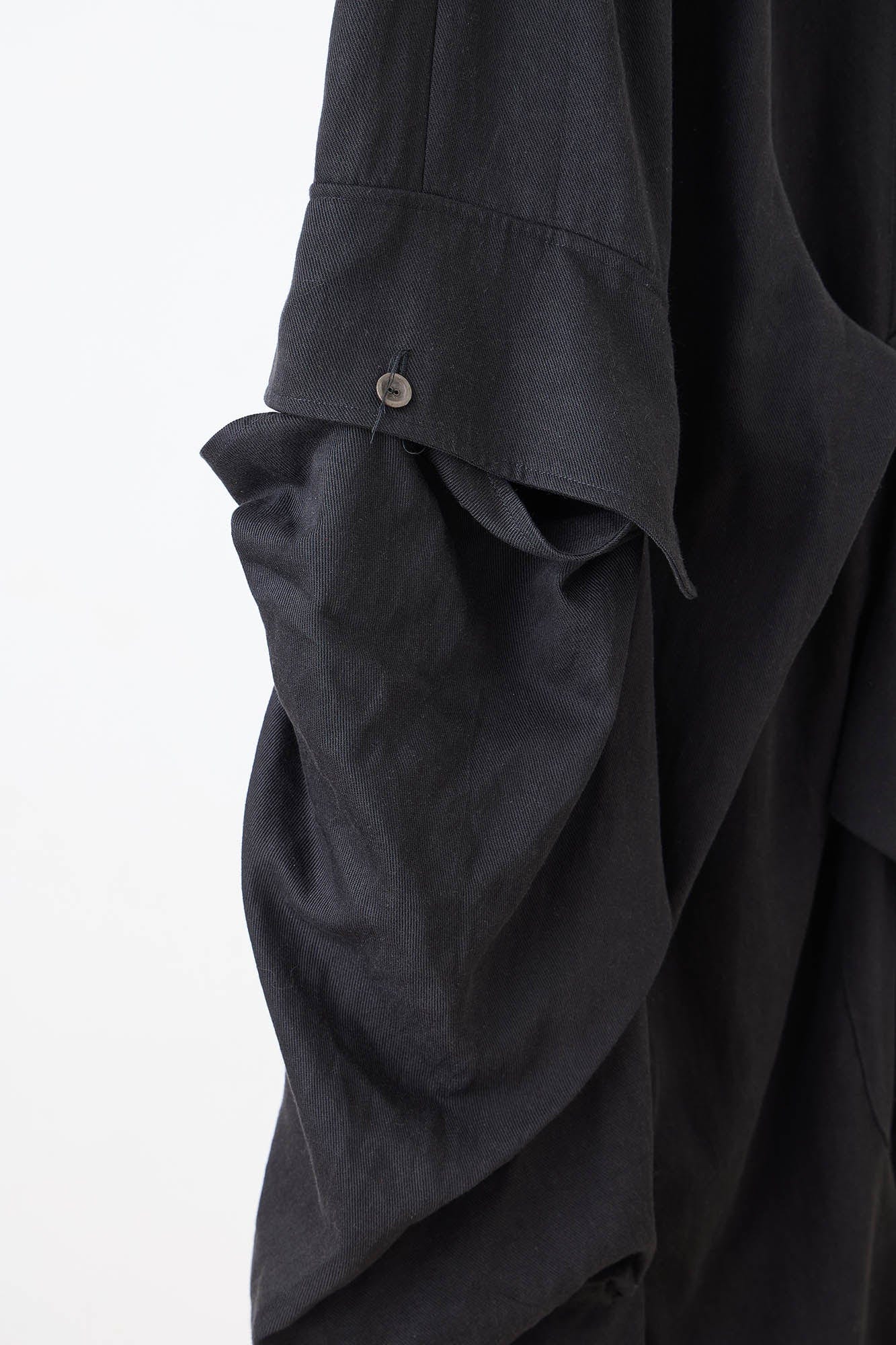 ILNya Nieternite Nifutur Draped Big-Pocket Wide-Leg Cargo Pants